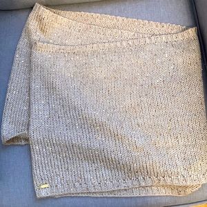 Beautiful gold Calvin Klein infinity scarf/shawl.